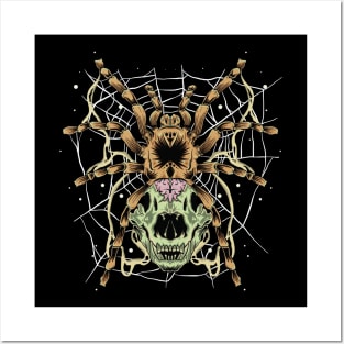 Spider Bone T-Shirt Posters and Art